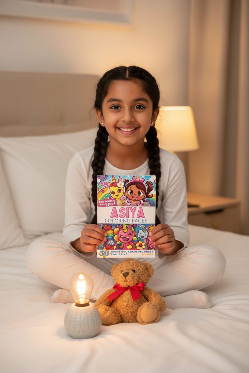 Asiya personal coloring pages