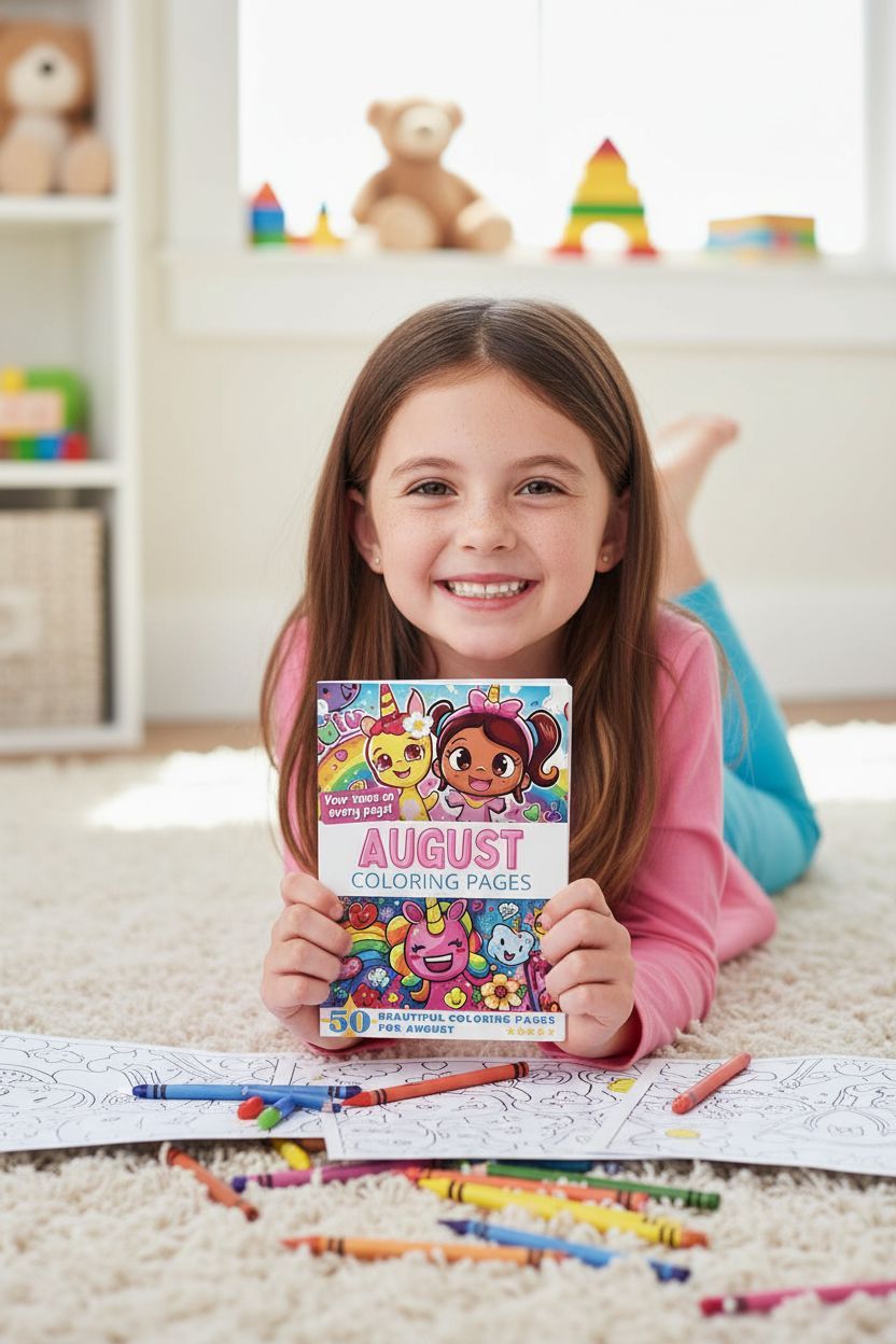 August personal coloring pages