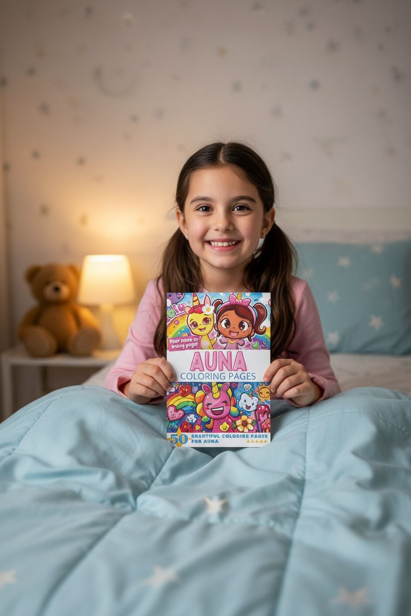 Auna personal coloring pages