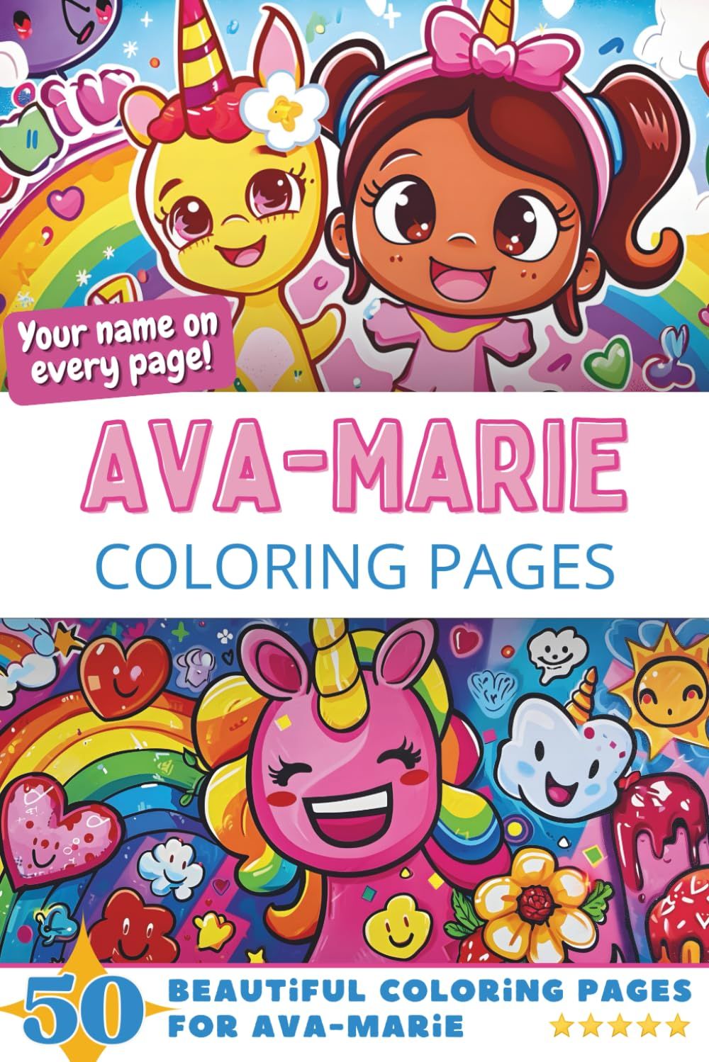 Ava-Marie Coloring Book Cover