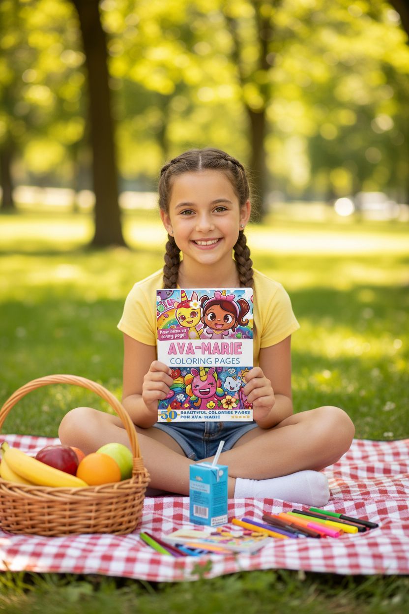 Ava-Marie personal coloring pages