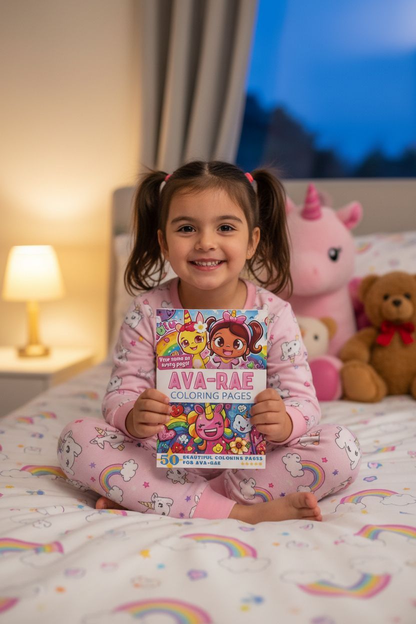 Ava-Rae personal coloring pages