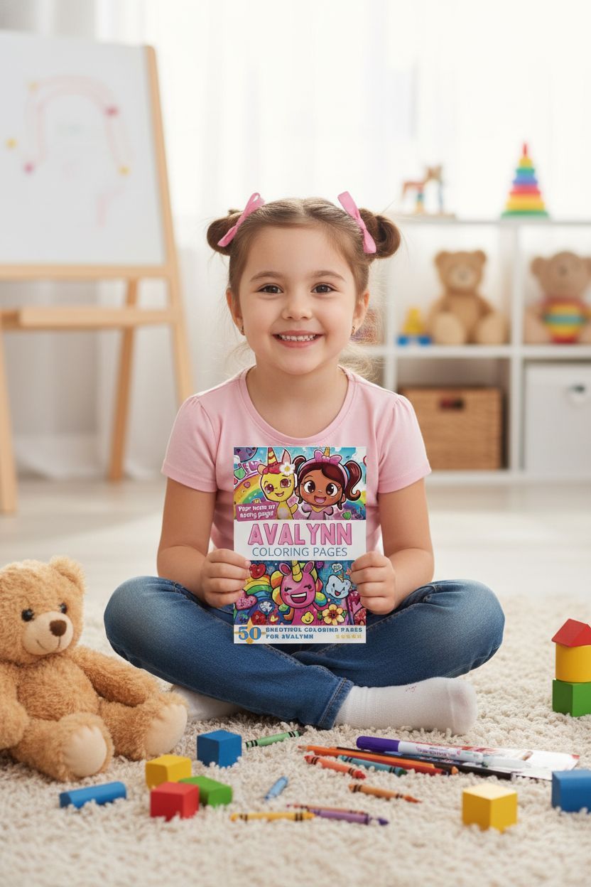 Avalynn personal coloring pages