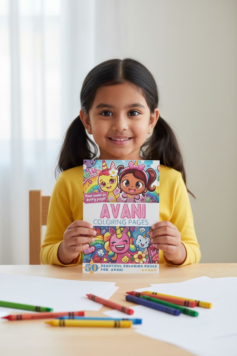 Avani personal coloring pages