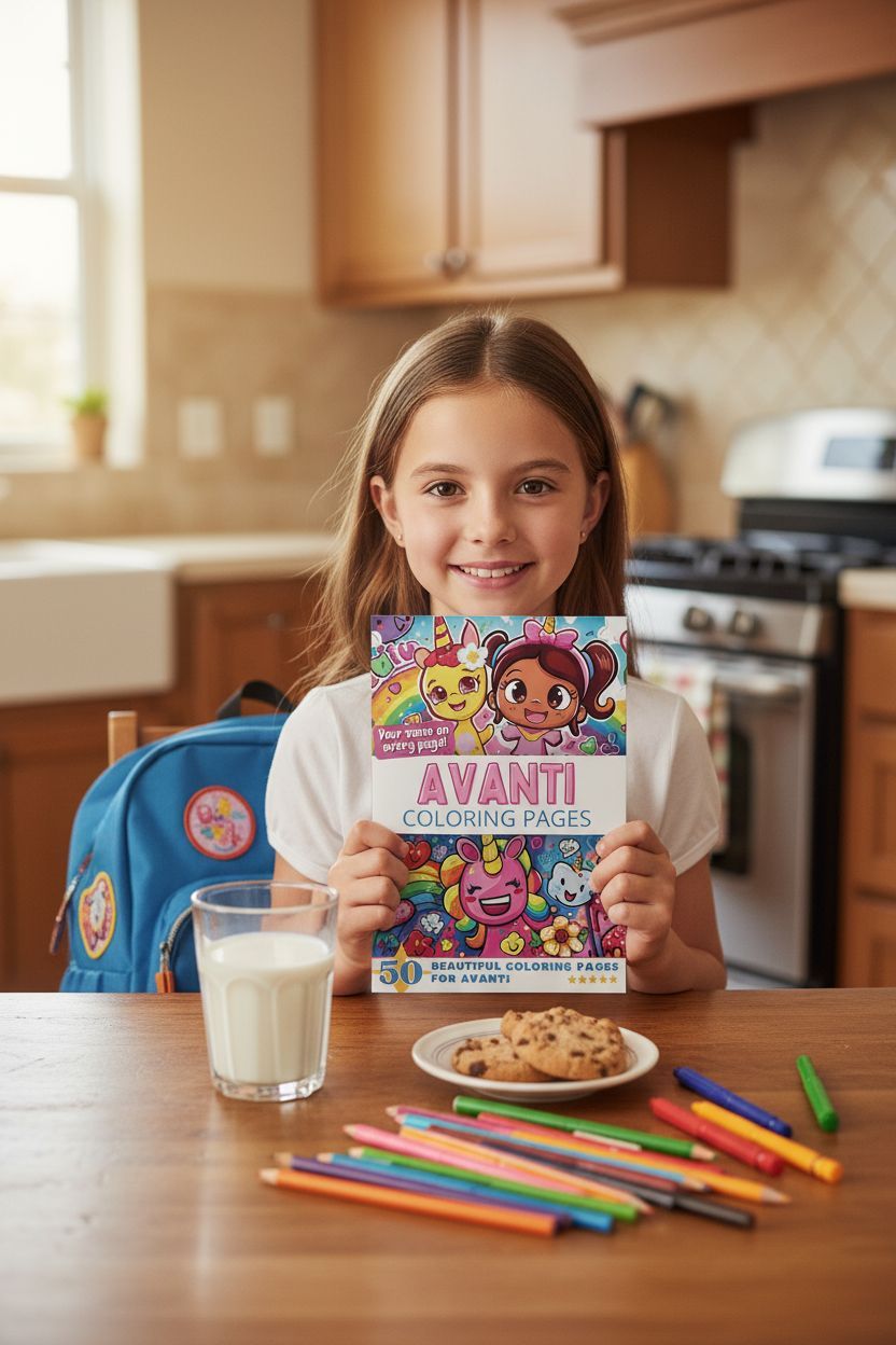 Avanti personal coloring pages