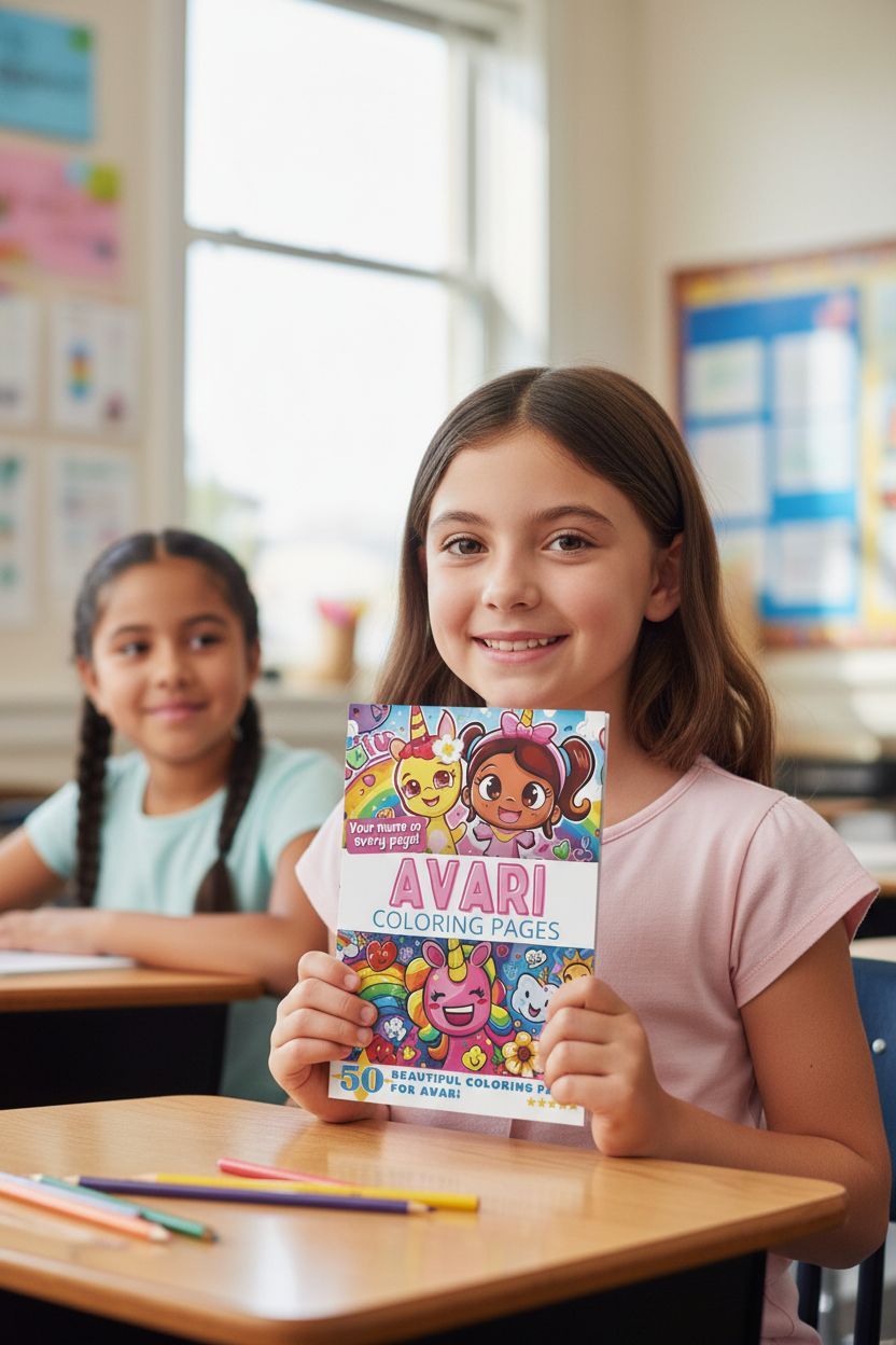 Avari personal coloring pages