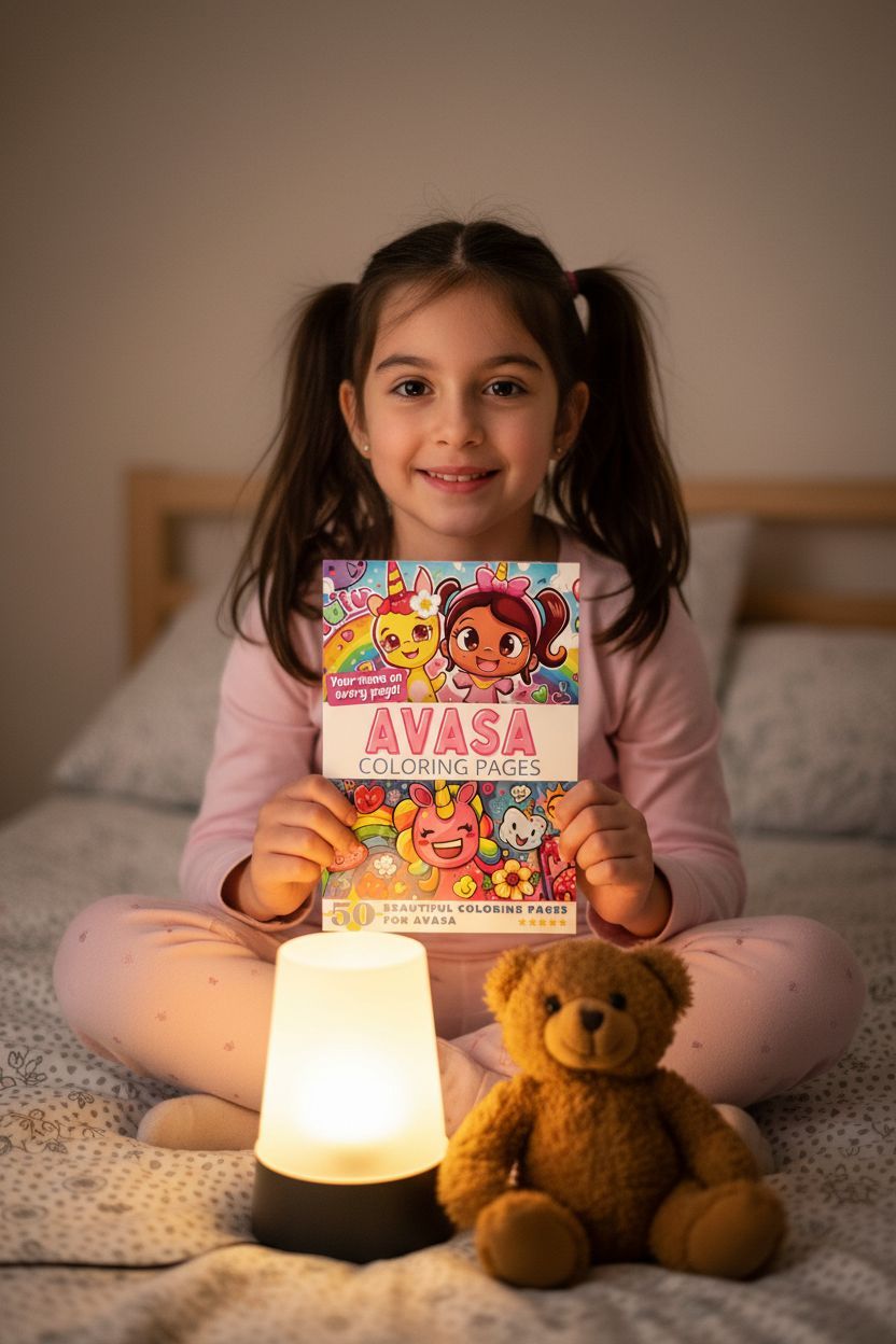 Avasa personal coloring pages