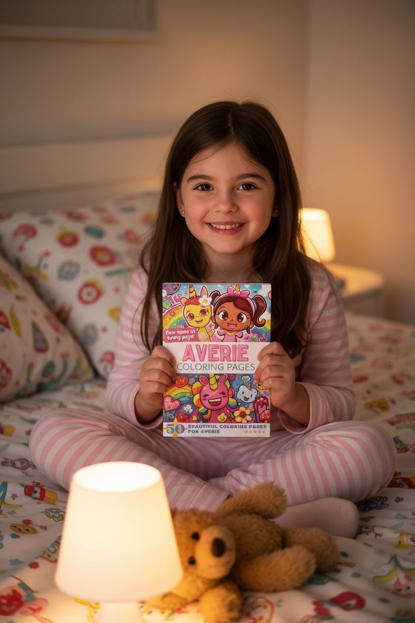 Averie personal coloring pages