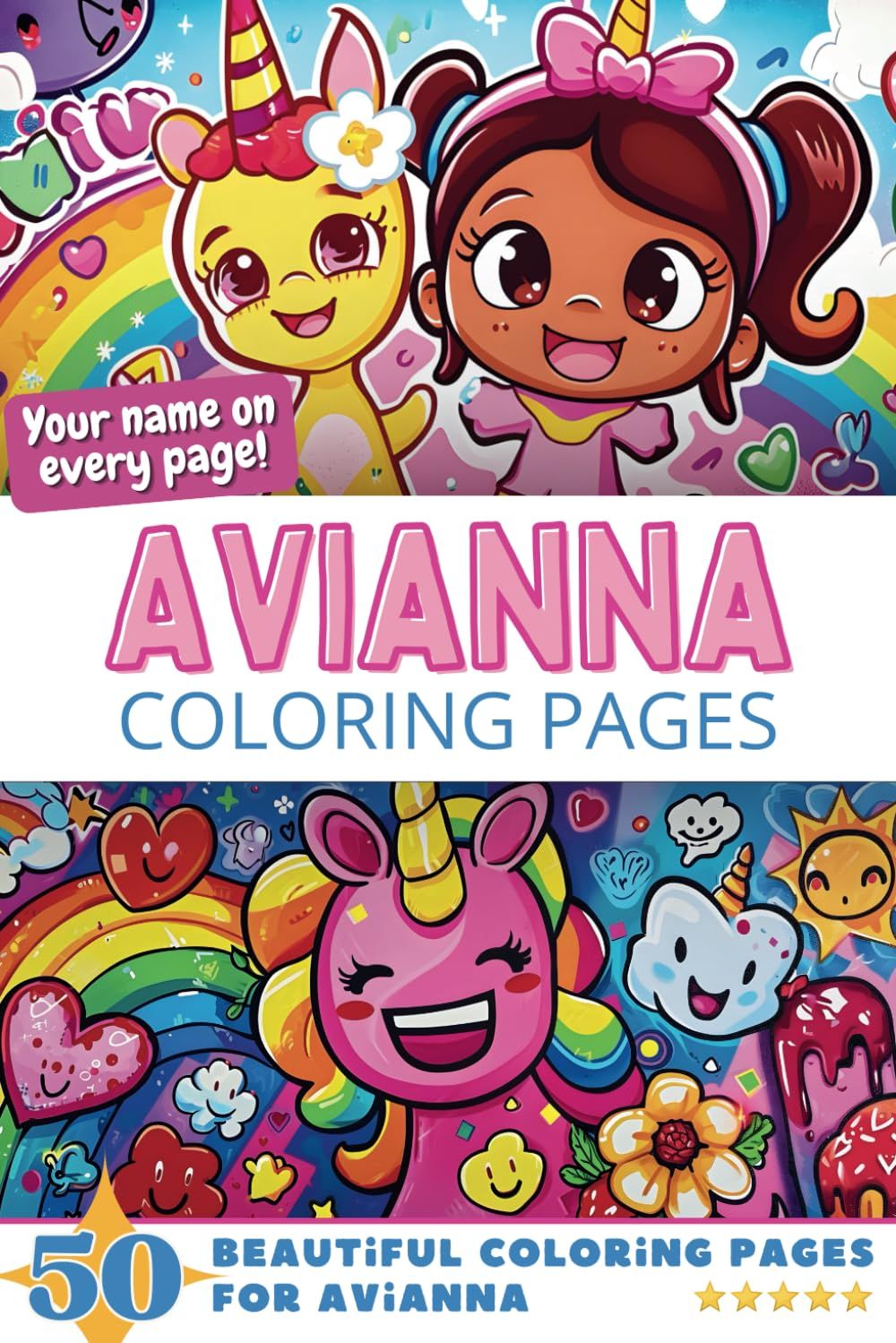 Avianna Coloring Book Cover