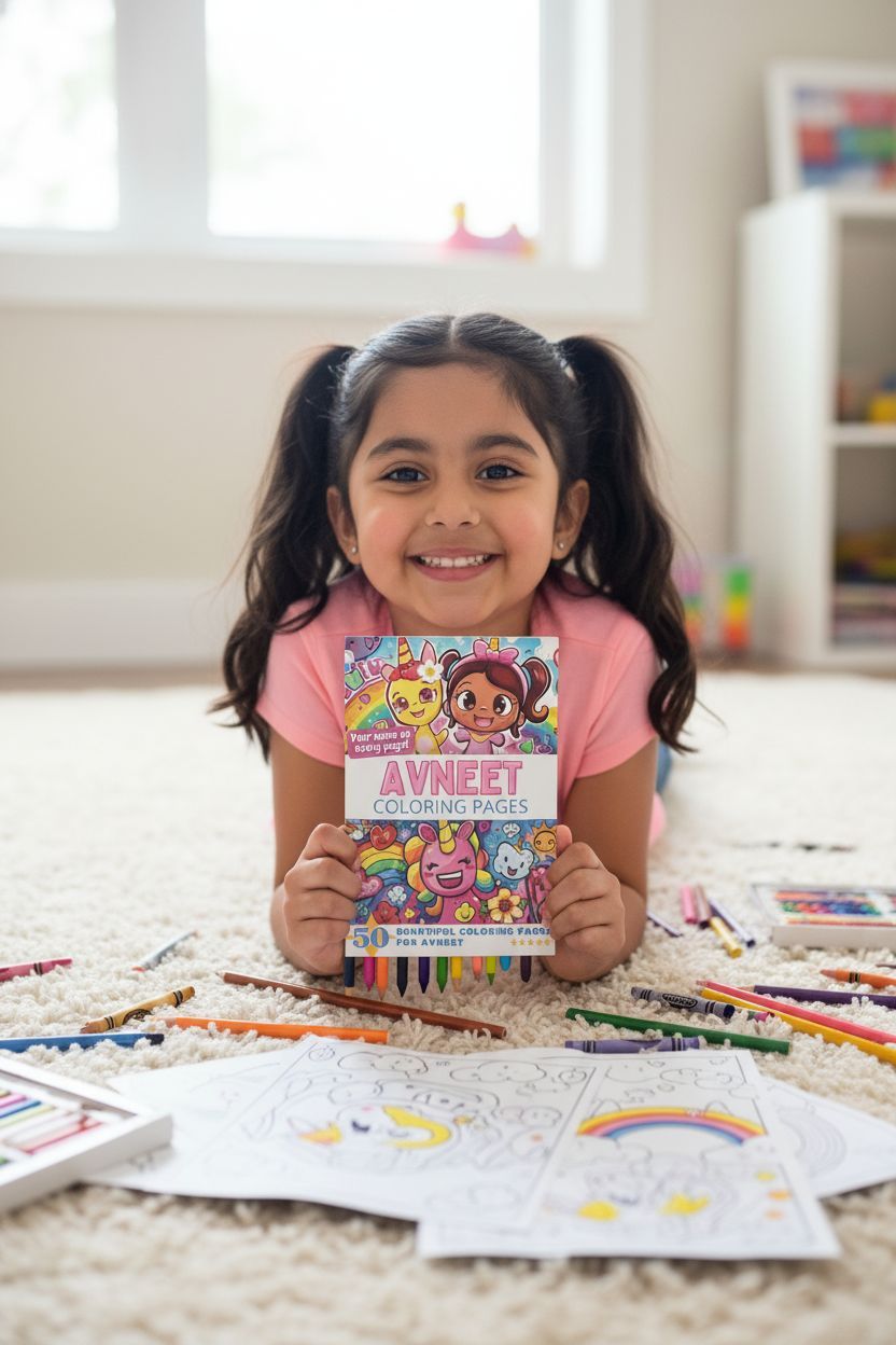 Avneet personal coloring pages