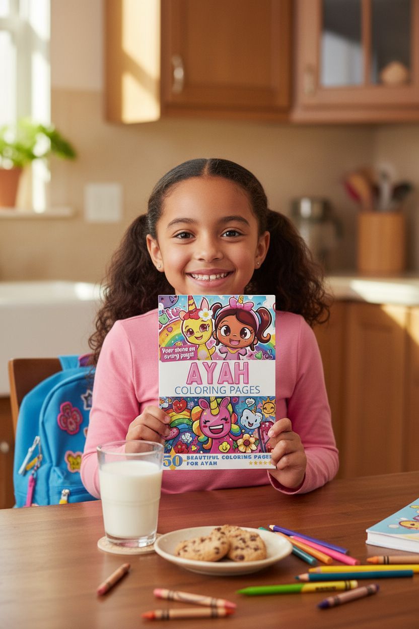 Ayah personal coloring pages