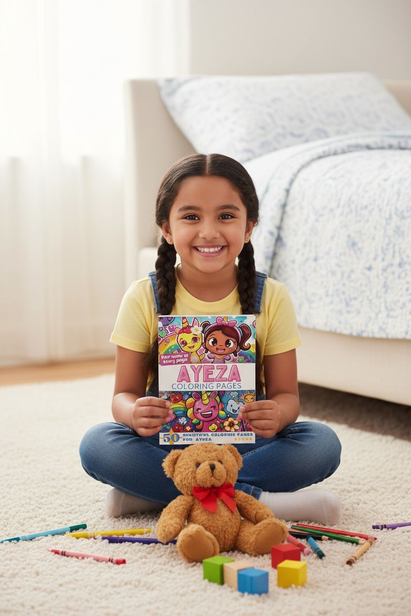 Ayeza personal coloring pages