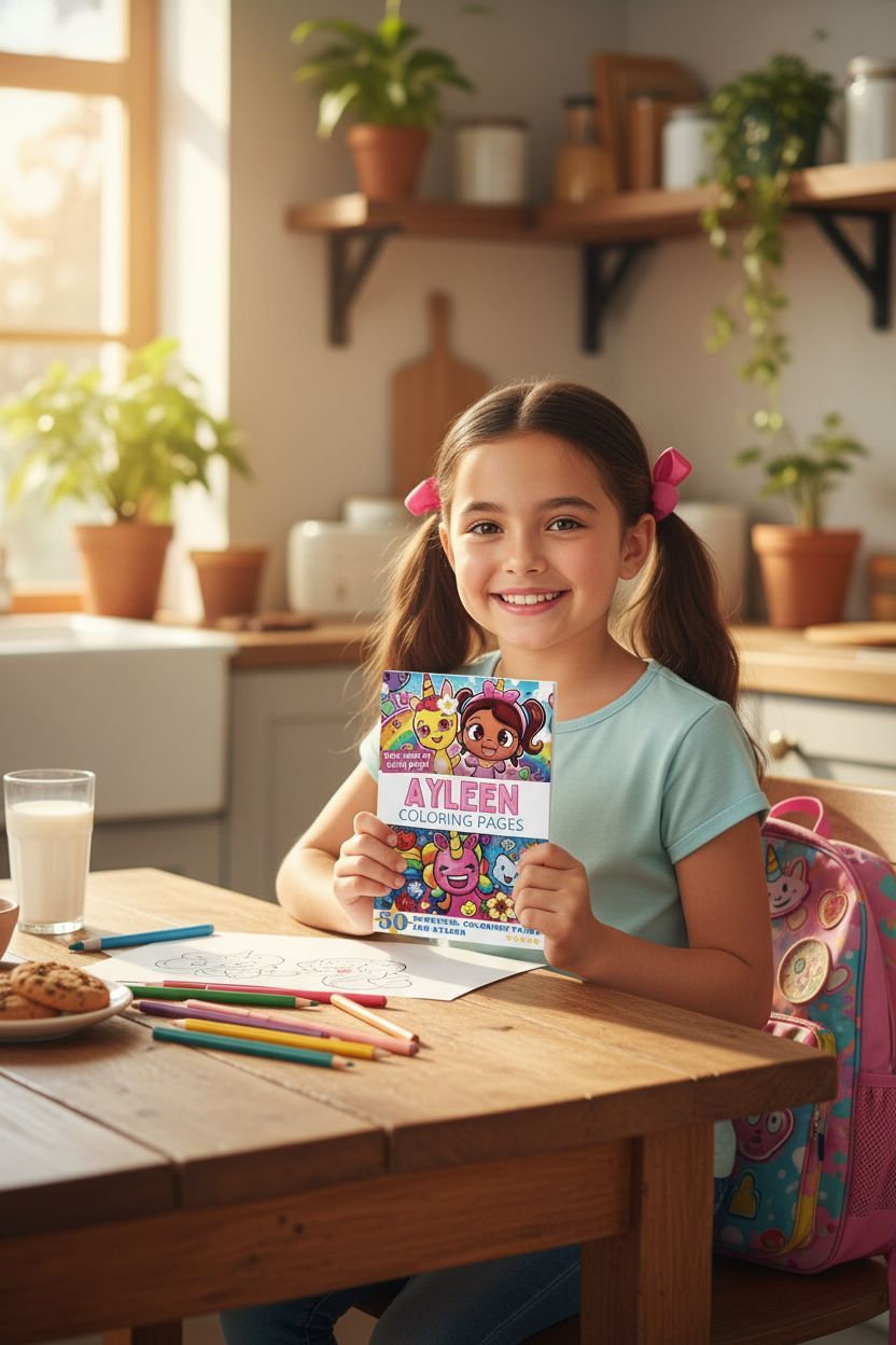 Ayleen personal coloring pages