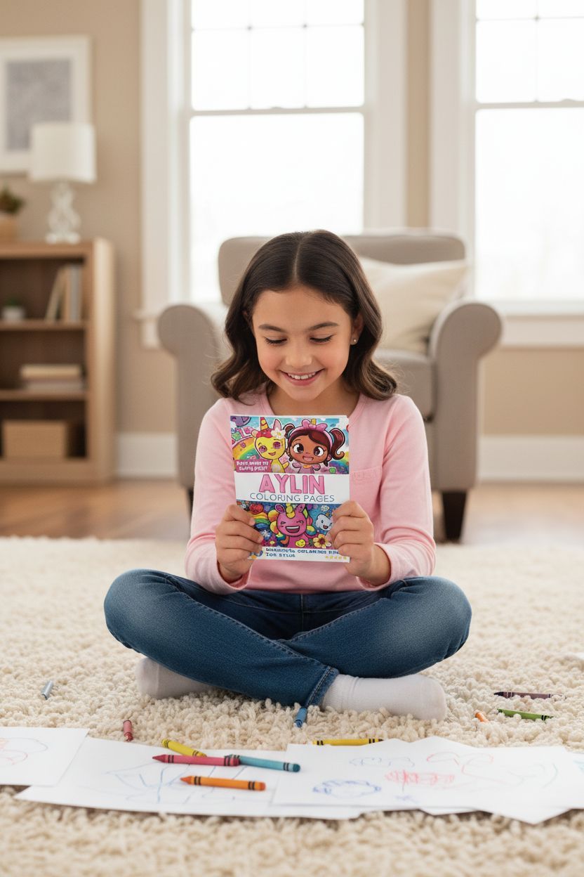 Aylin personal coloring pages