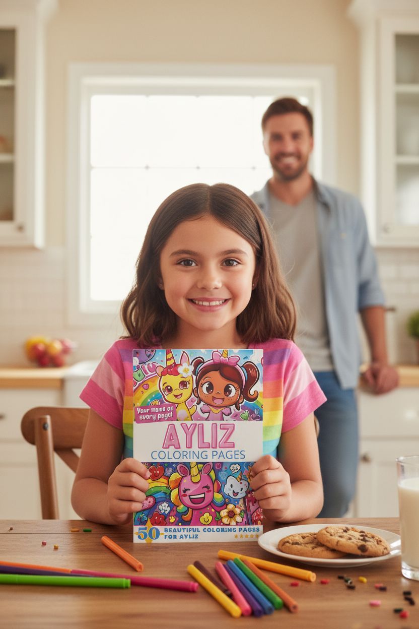 Ayliz personal coloring pages