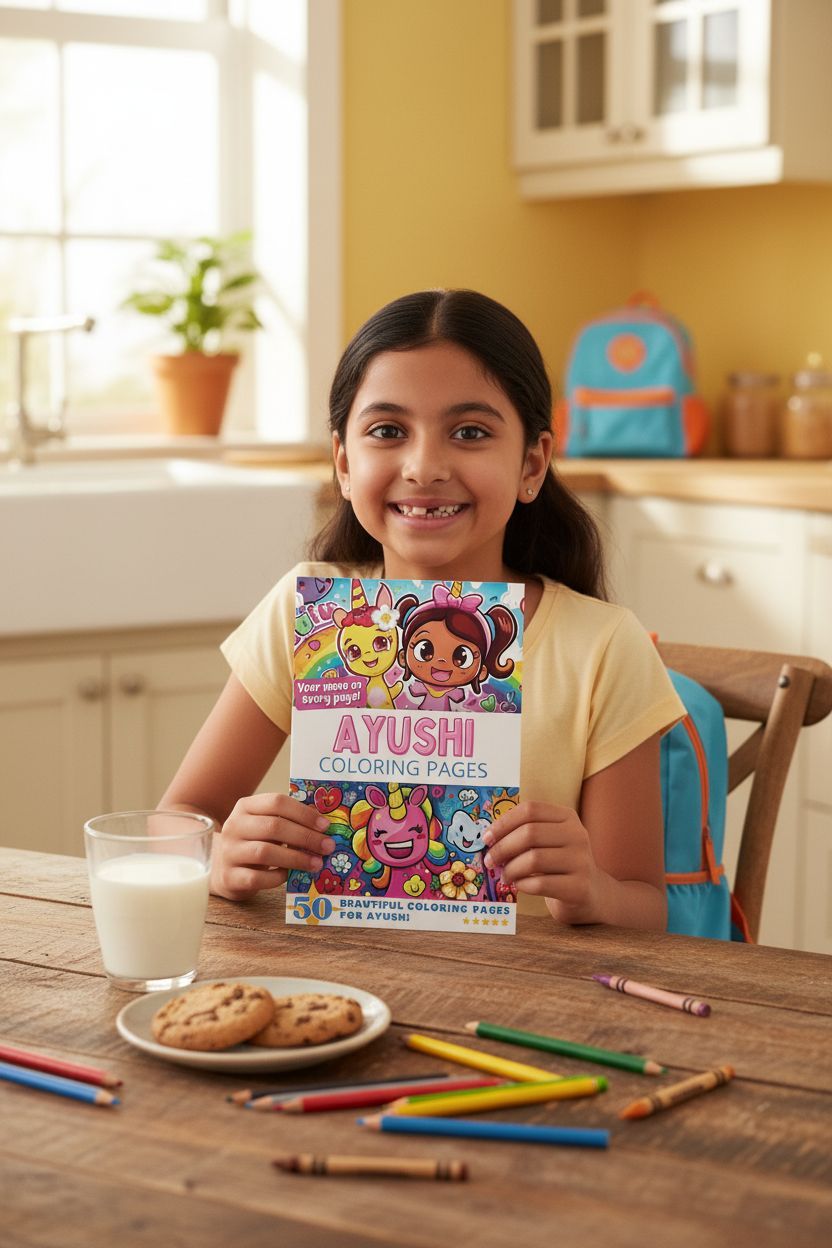 Ayushi personal coloring pages