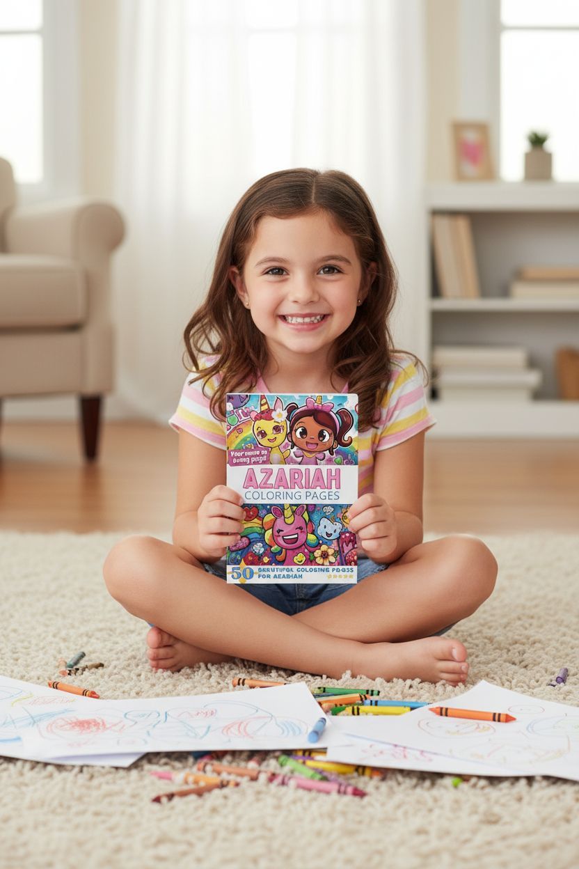 Azariah personal coloring pages