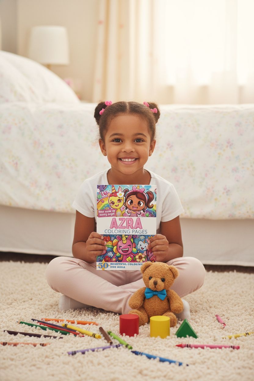 Azra personal coloring pages