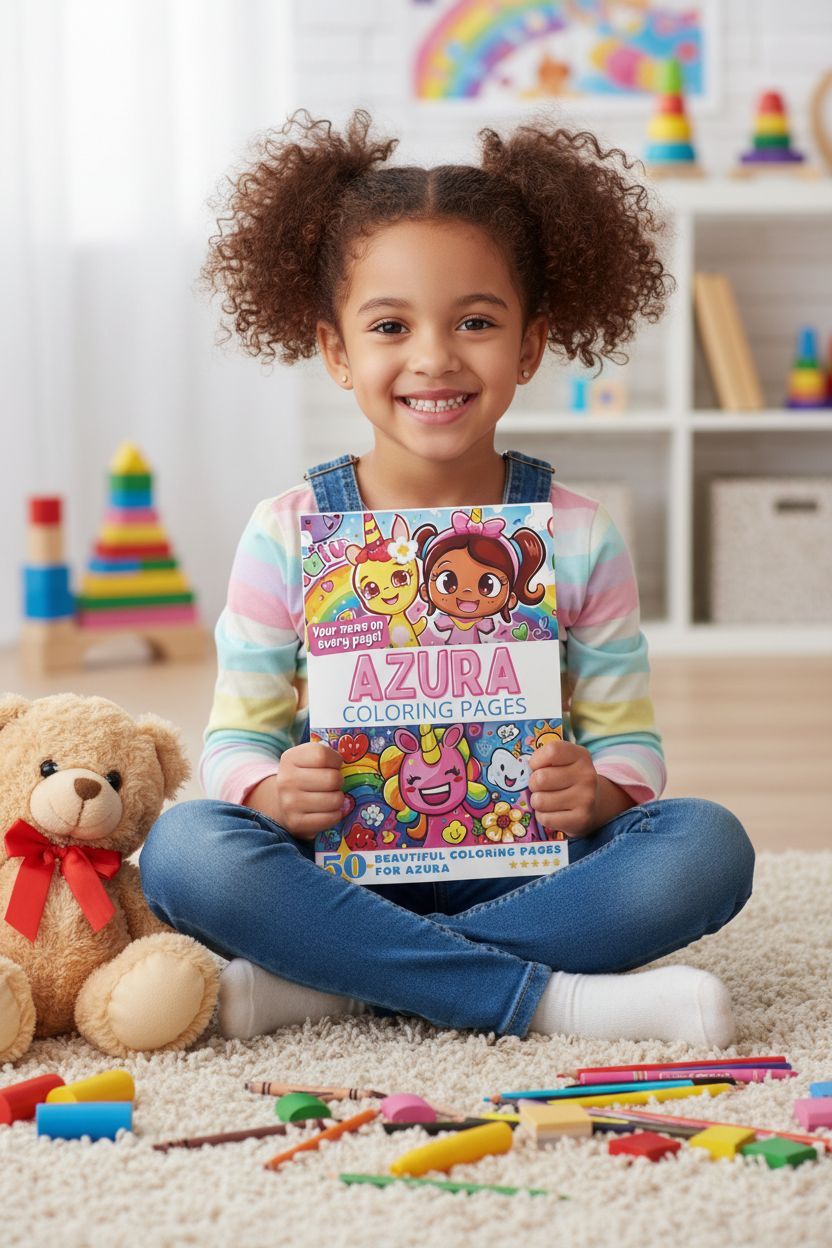 Azura personal coloring pages