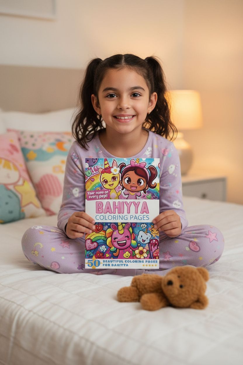 Bahiyya personal coloring pages