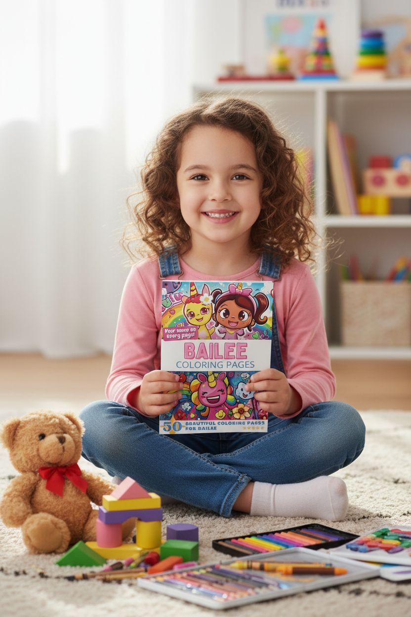 Bailee personal coloring pages