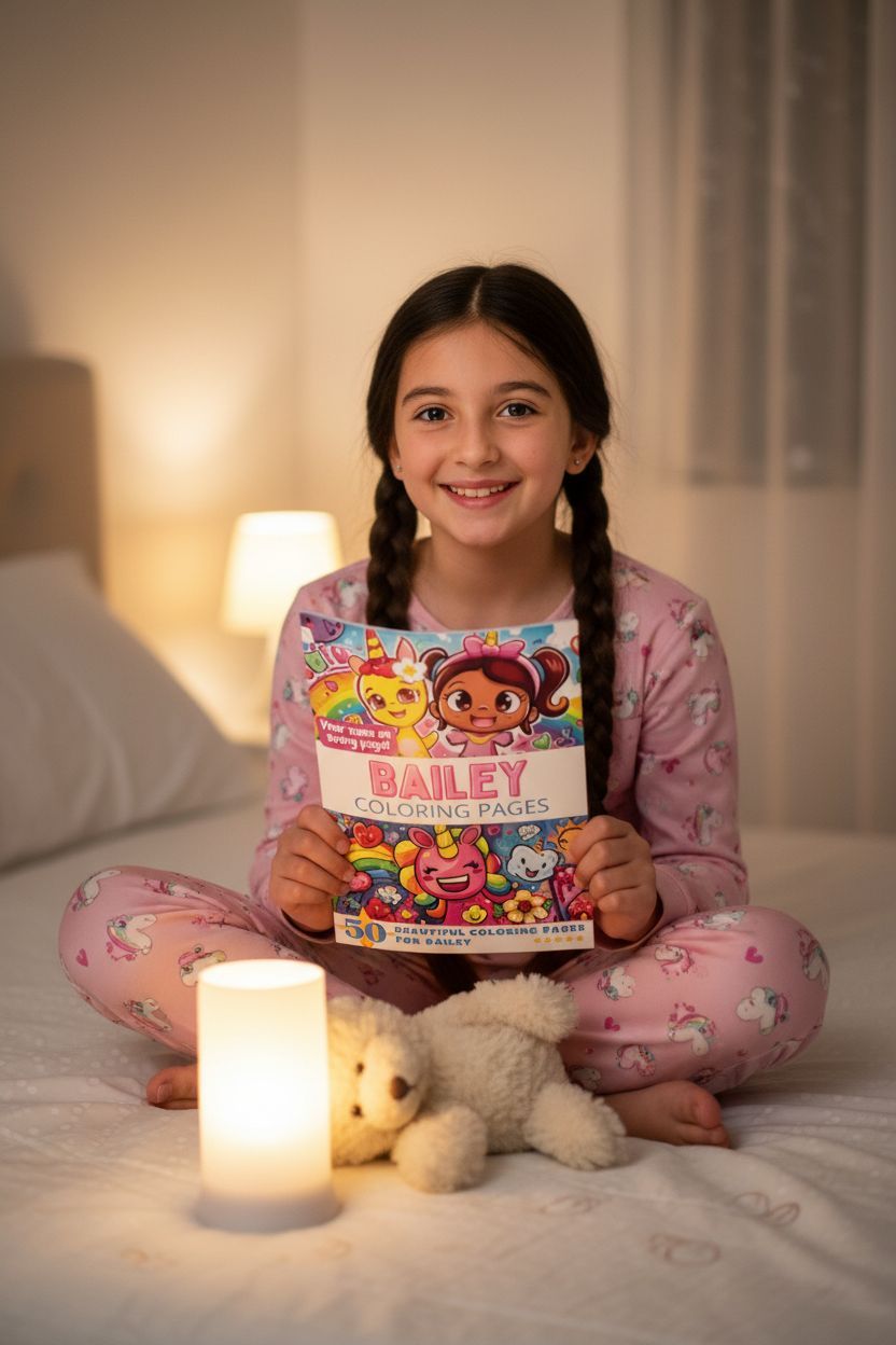 Bailey personal coloring pages