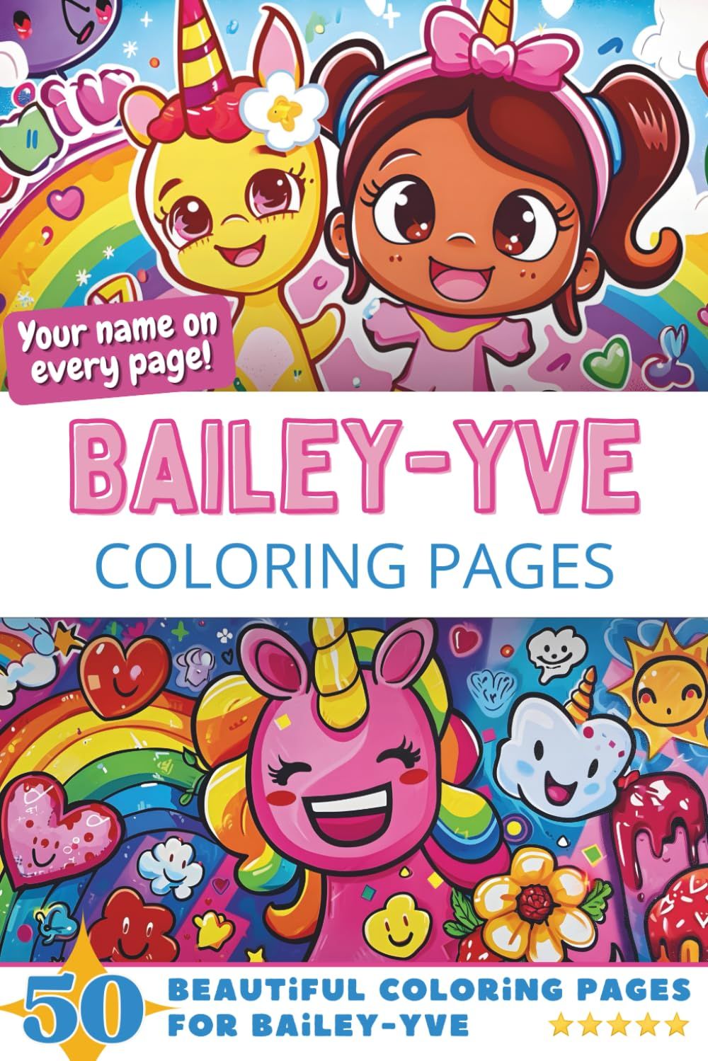 Bailey-Yve Coloring Book Cover