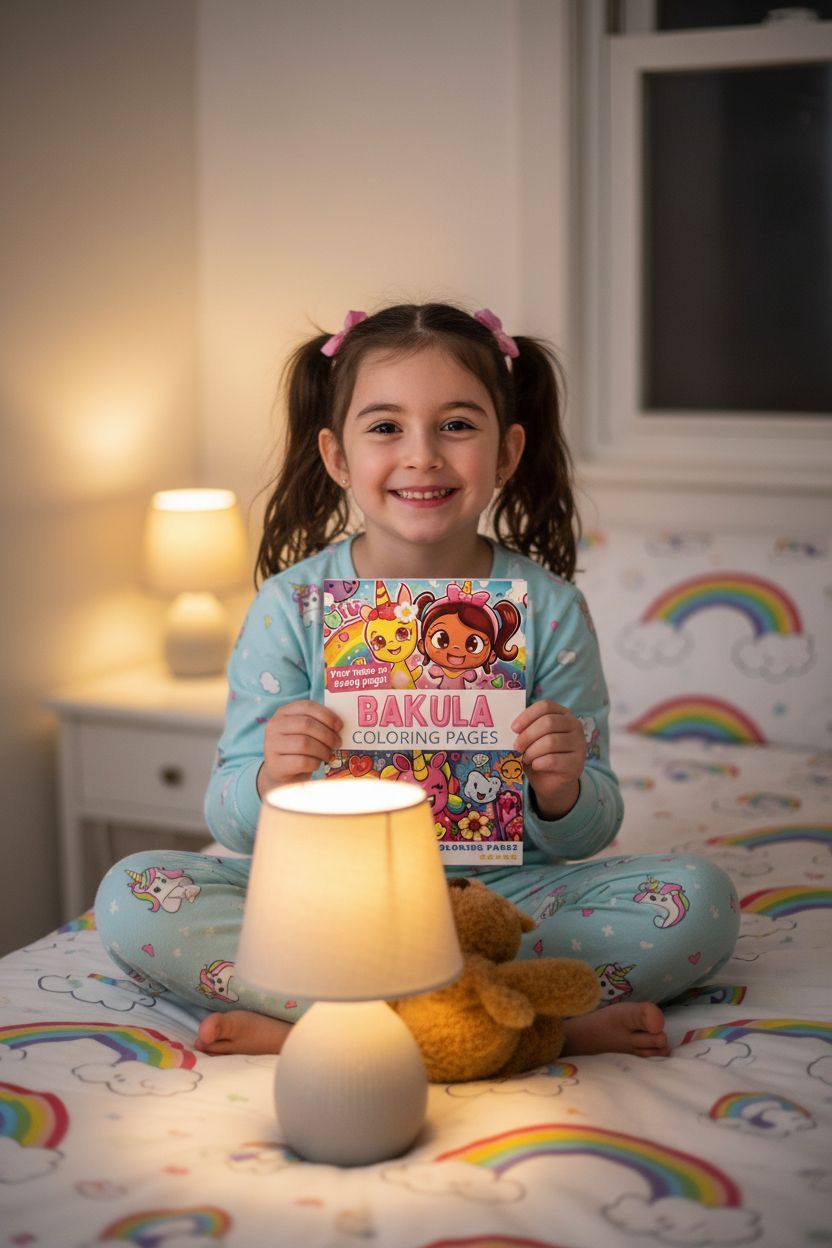 Bakula personal coloring pages