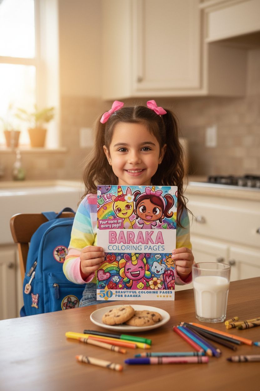 Baraka personal coloring pages