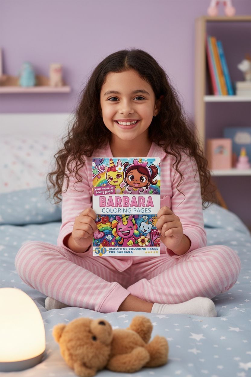 Barbara personal coloring pages