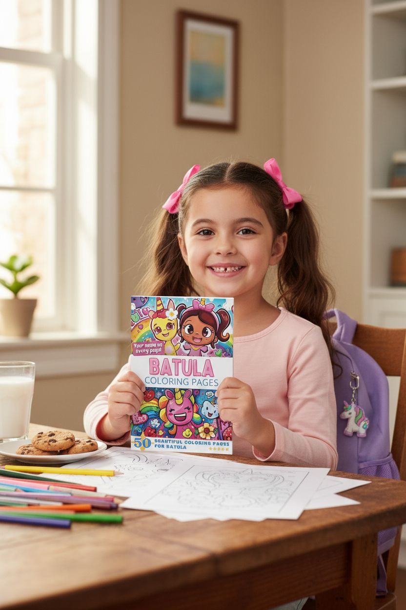 Batula personal coloring pages