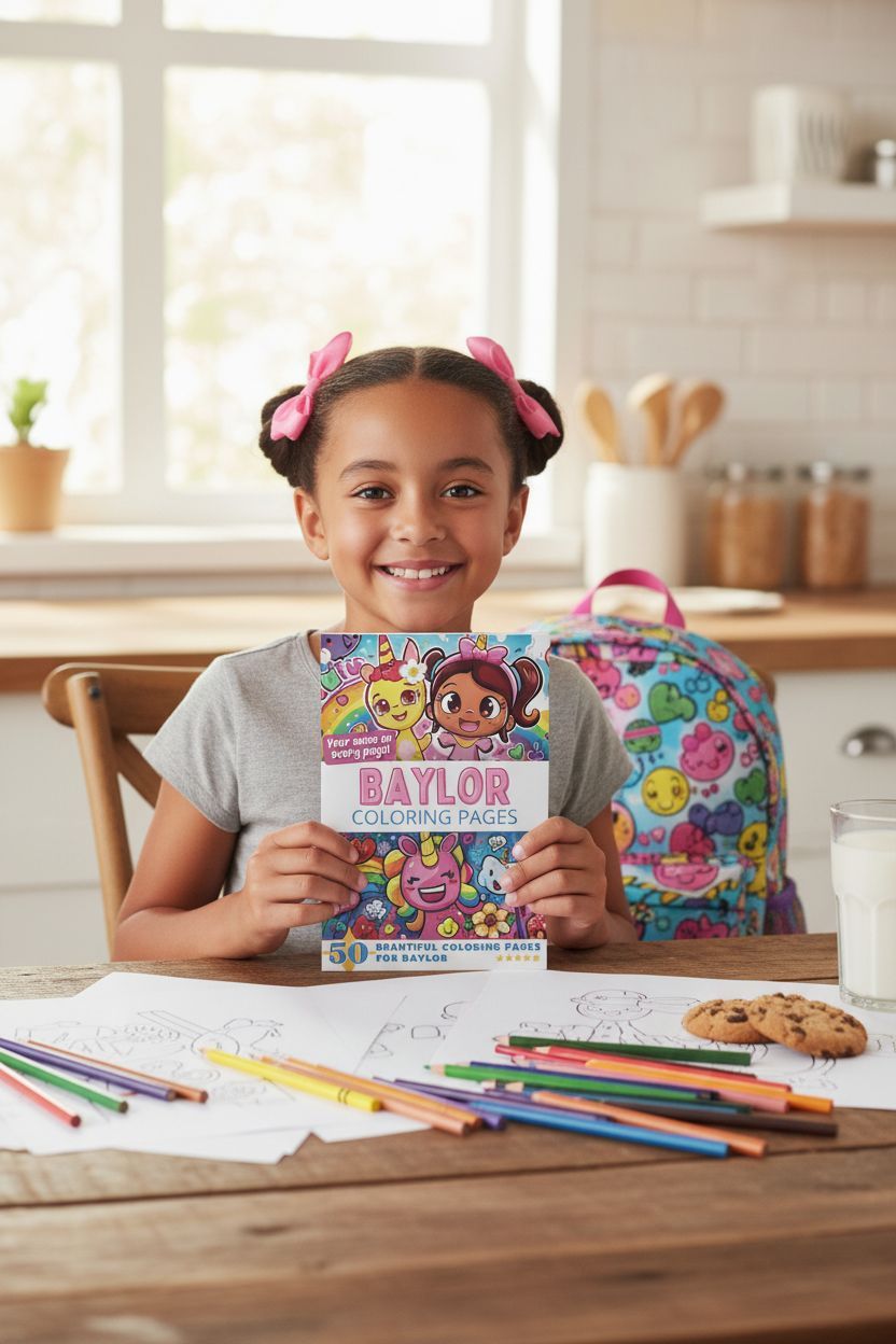 Baylor personal coloring pages