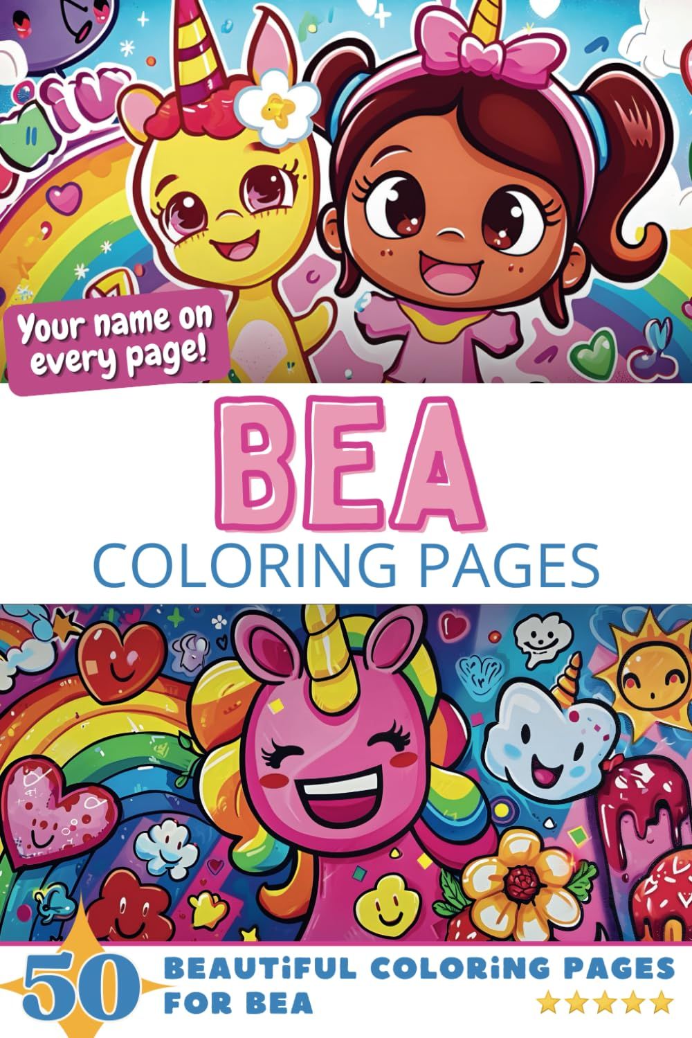 Bea Coloring Book Cover
