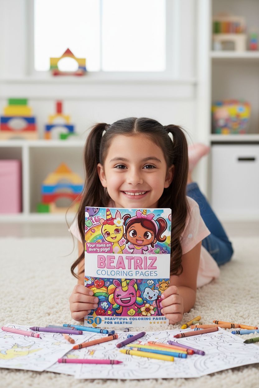 Beatriz personal coloring pages