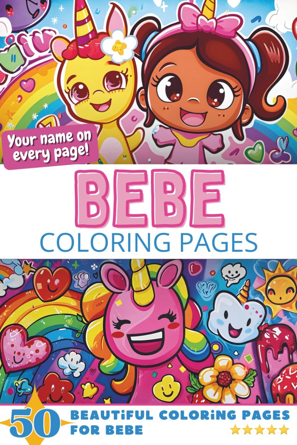 Bebe Coloring Book Cover