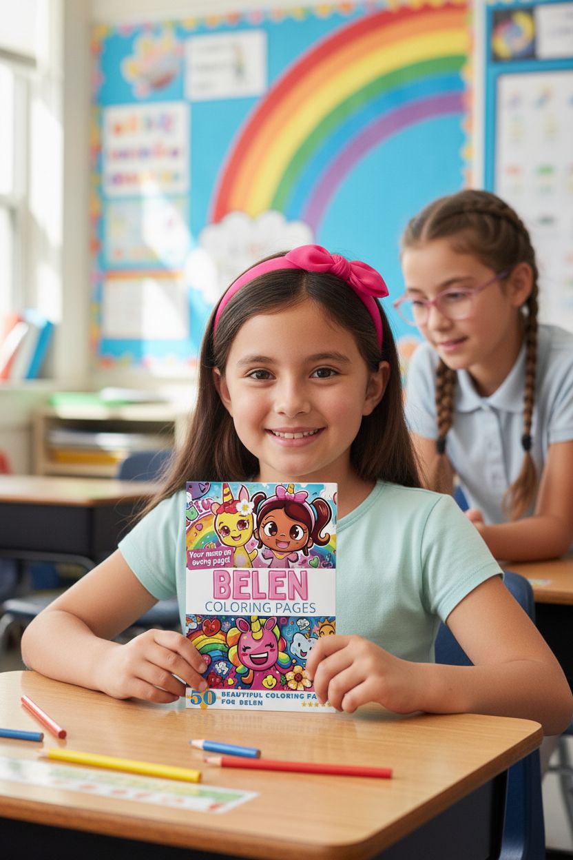 Belen personal coloring pages