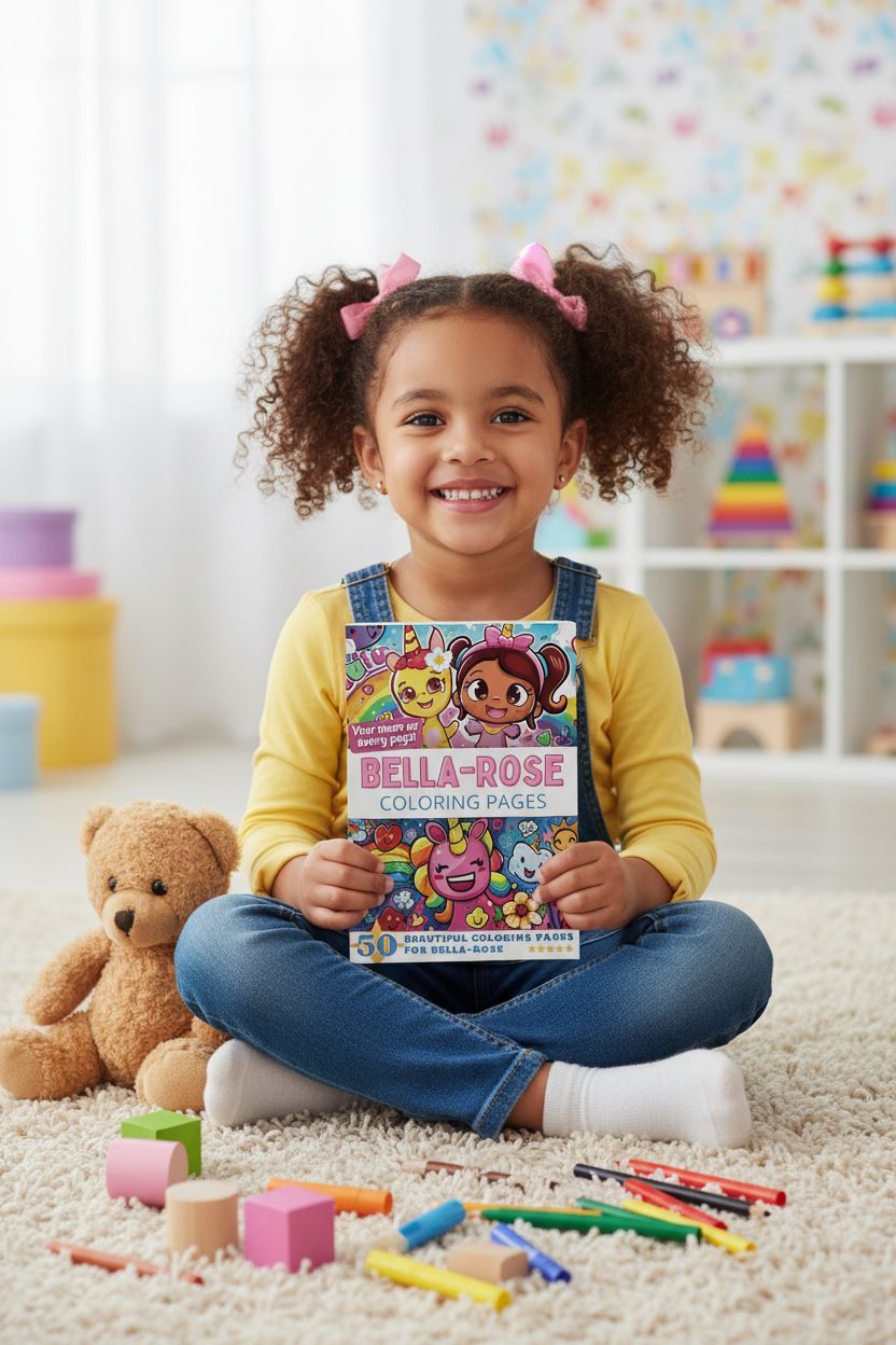 Bella-Rose personal coloring pages