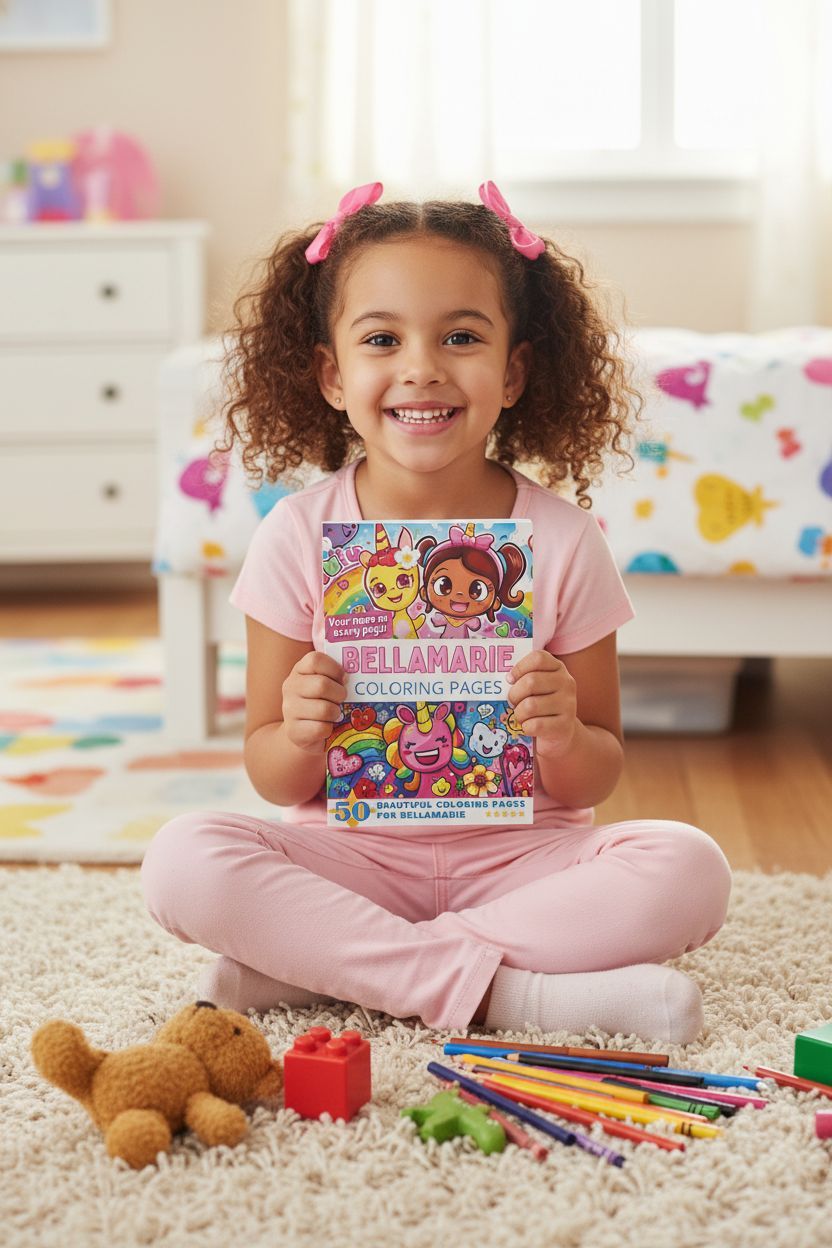 Bellamarie personal coloring pages