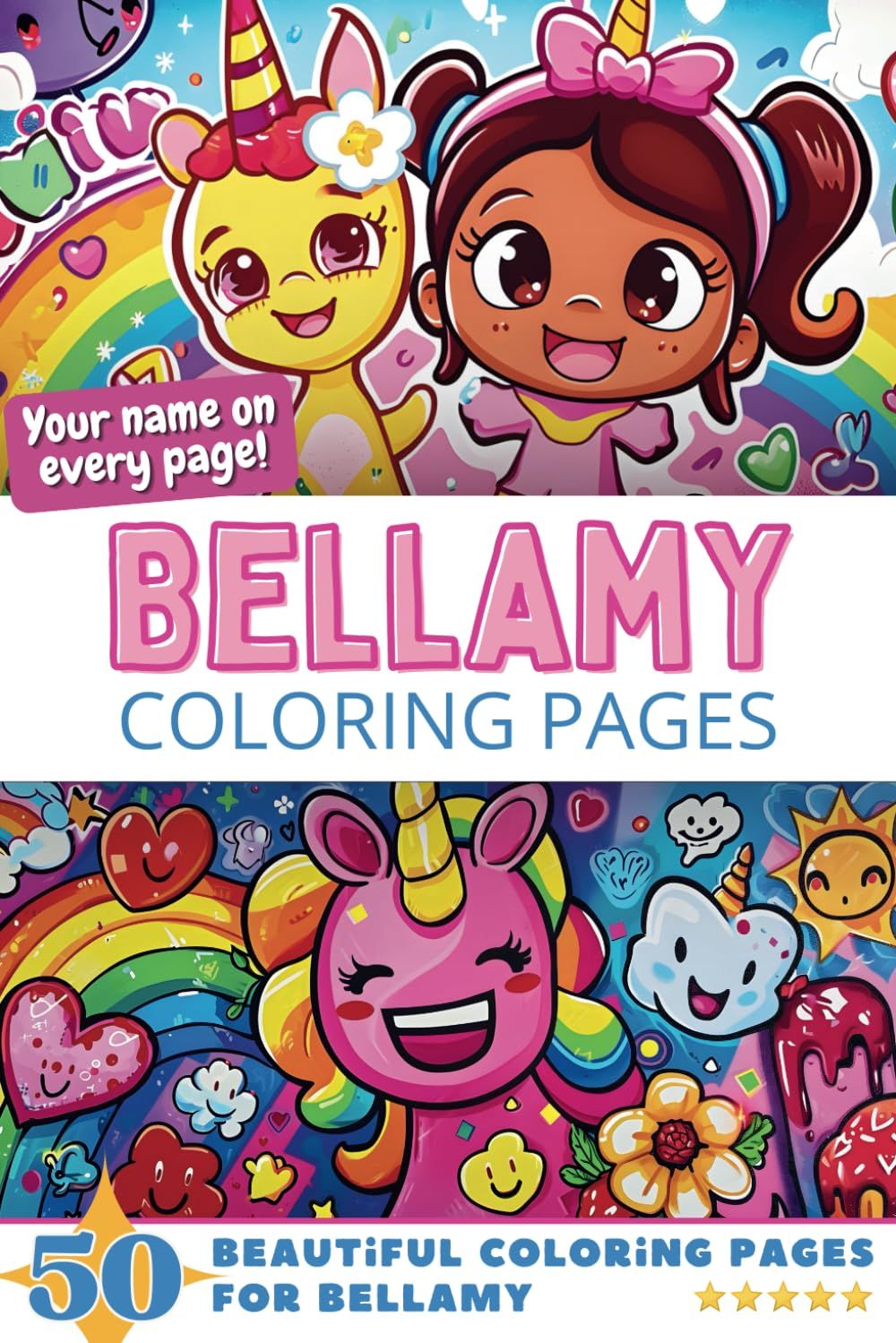 Bellamy Coloring Book Cover