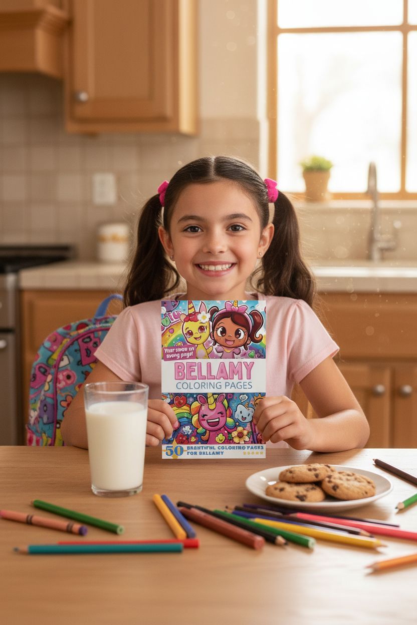 Bellamy personal coloring pages