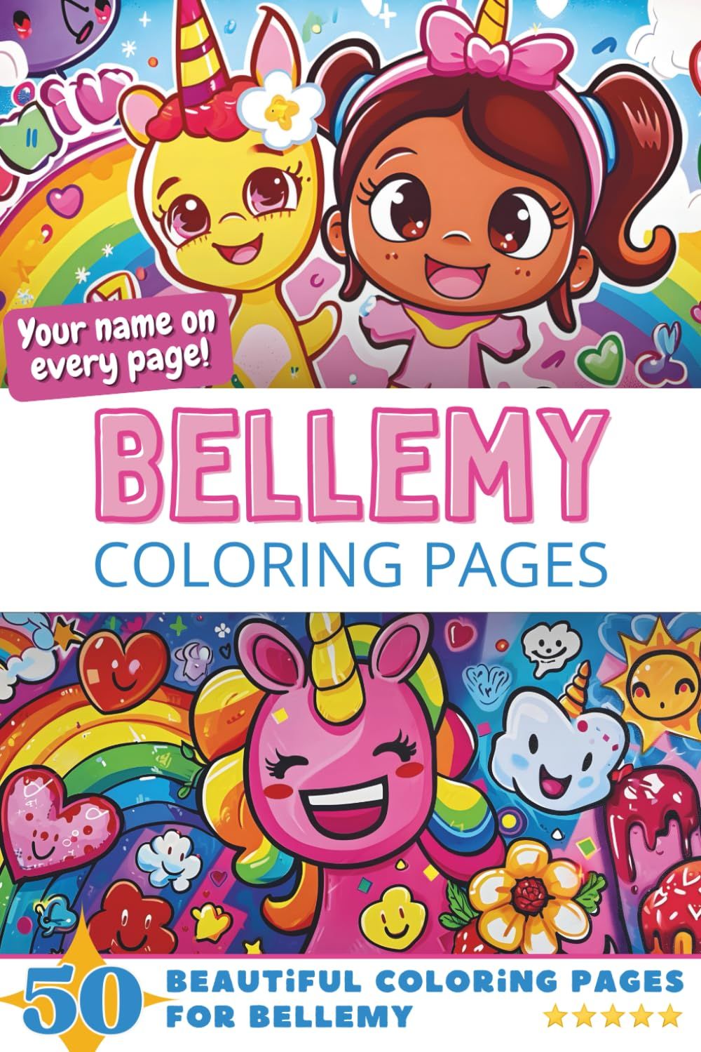 Bellemy Coloring Book Cover