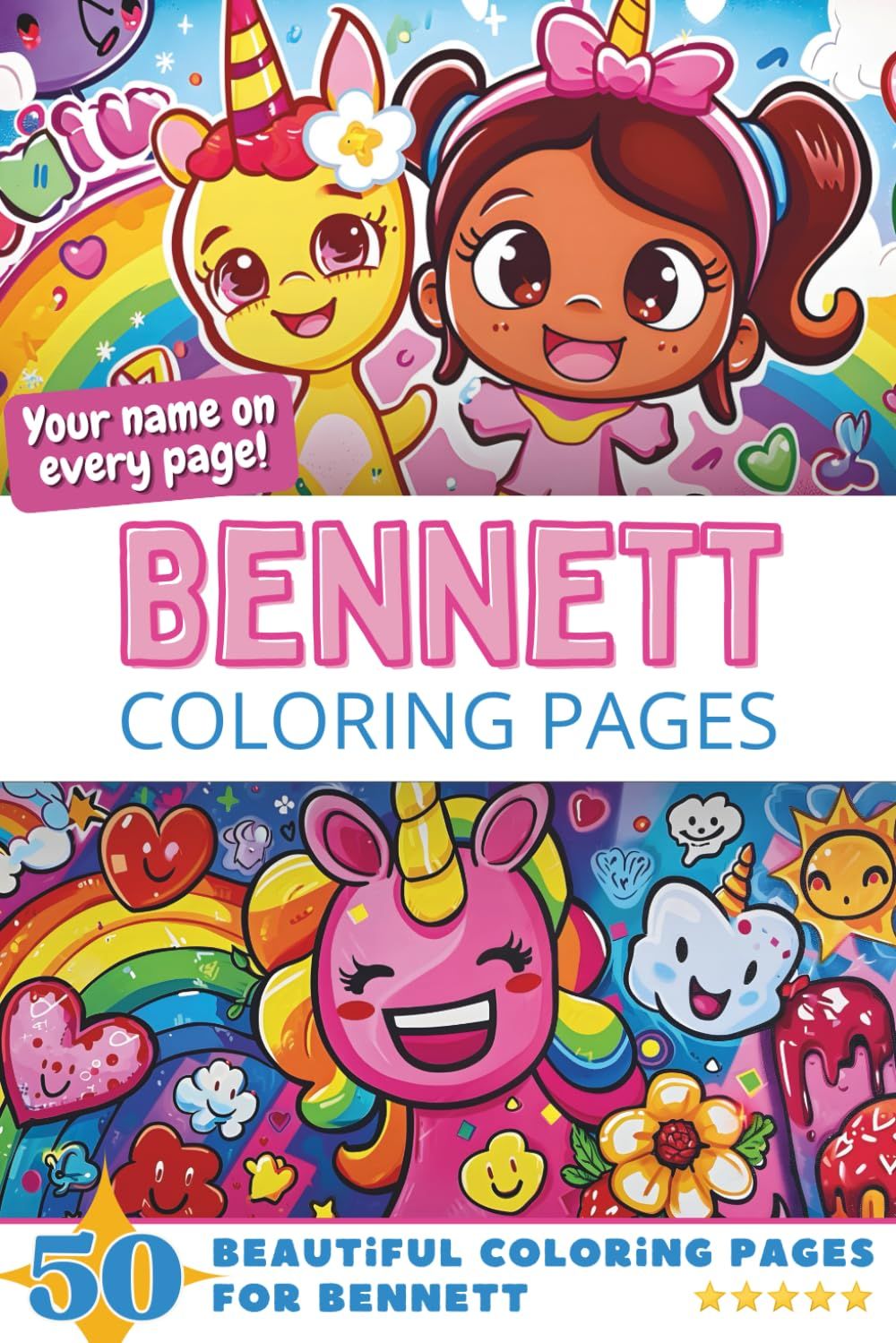 Bennett Coloring Book Cover