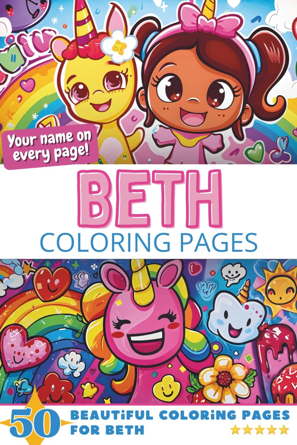 Beth Coloring Book Cover