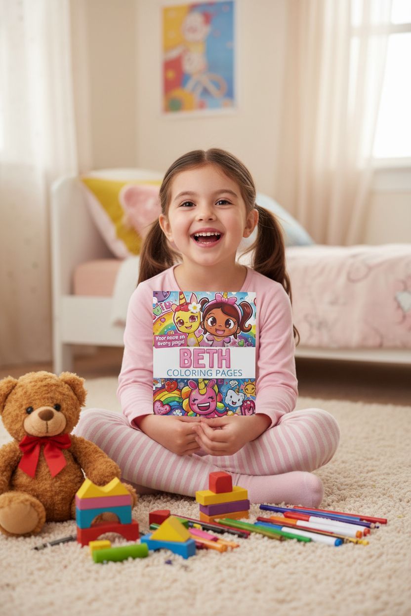 Beth personal coloring pages