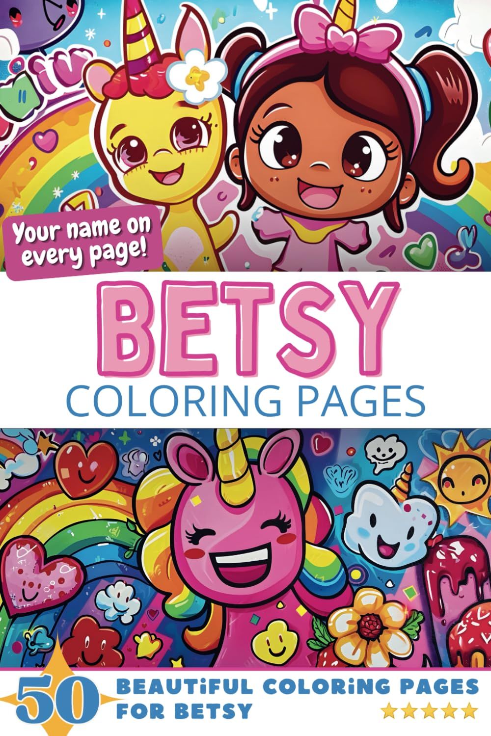 Betsy Coloring Book Cover
