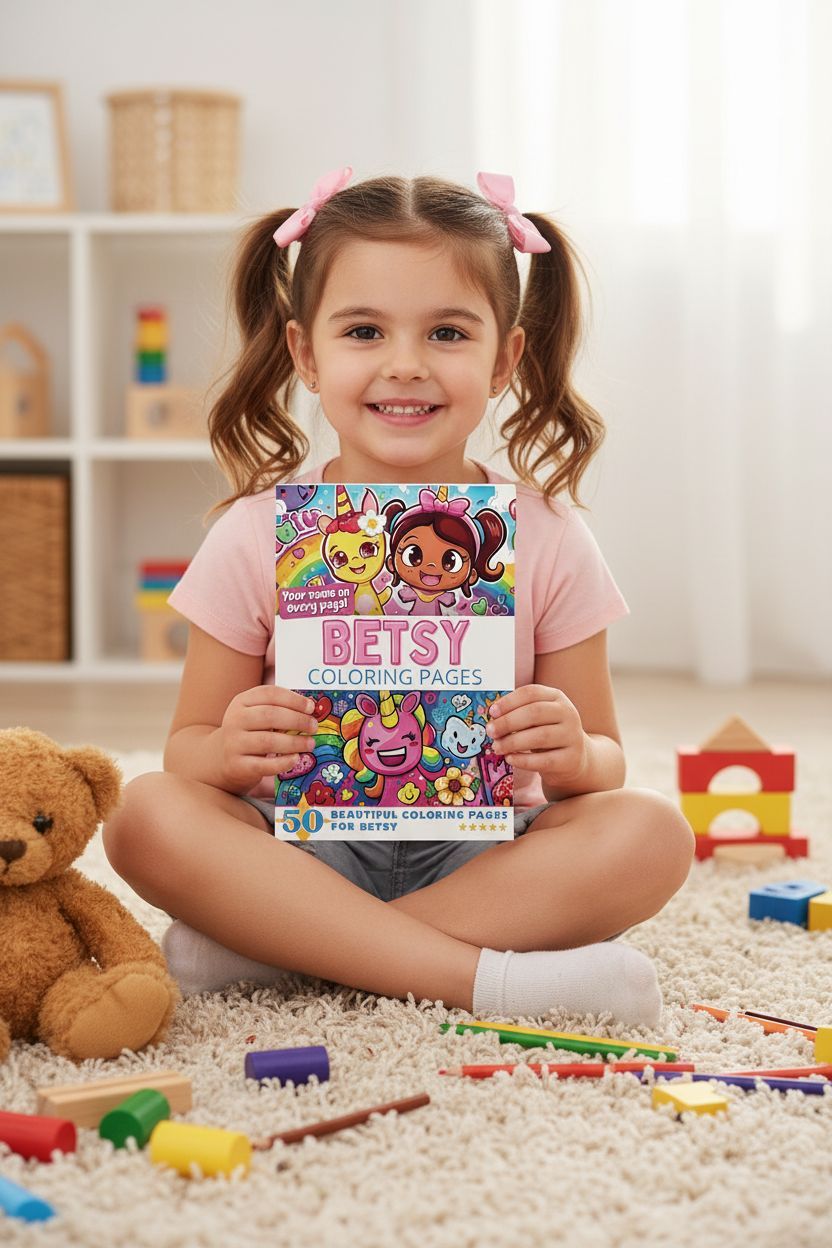 Betsy personal coloring pages