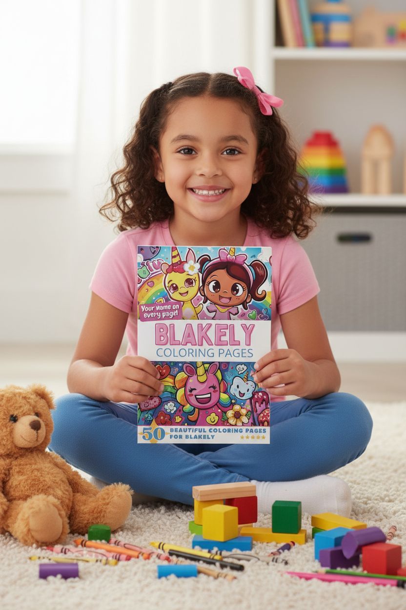 Blakely personal coloring pages