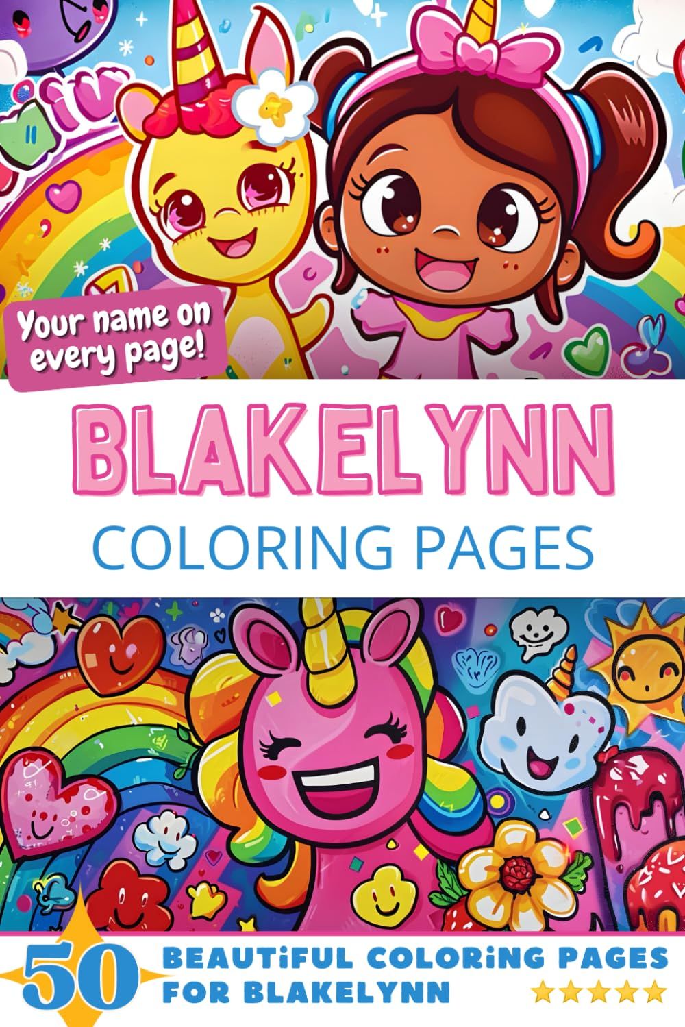 Blakelynn Coloring Book Cover