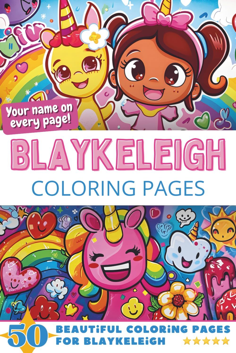 Blaykeleigh Coloring Book Cover