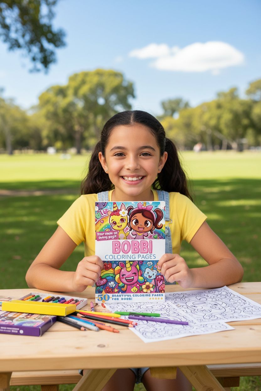 Bobbi personal coloring pages